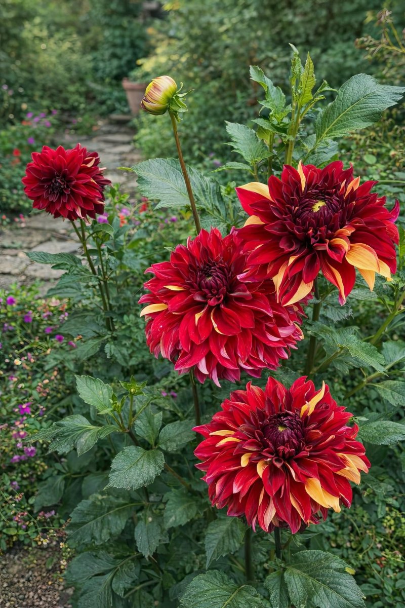Dahlia 'Bohemian Spartacus' – dahlia tubers, product photo 2 (Harding & Bloom)