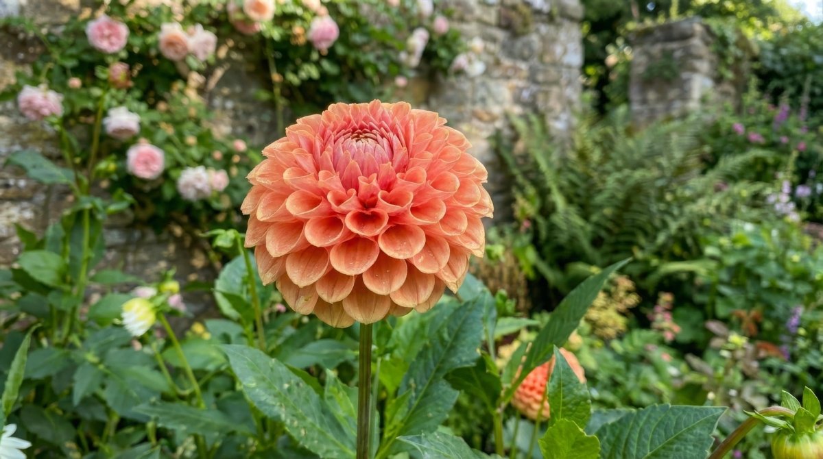 Dahlia 'Cornel Brons' – dahlia tubers, main product photo (Harding & Bloom)