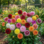 Dahlia 'Decorative Mixed' – dahlia tubers, product photo 2 (Harding & Bloom)