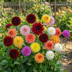 Dahlia 'Decorative Mixed' – dahlia tubers, product photo 5 (Harding & Bloom)