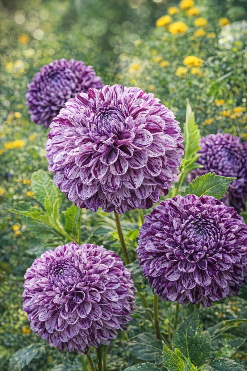 Dahlia 'Marble Ball' – dahlia tubers, product photo 3 (Harding & Bloom)