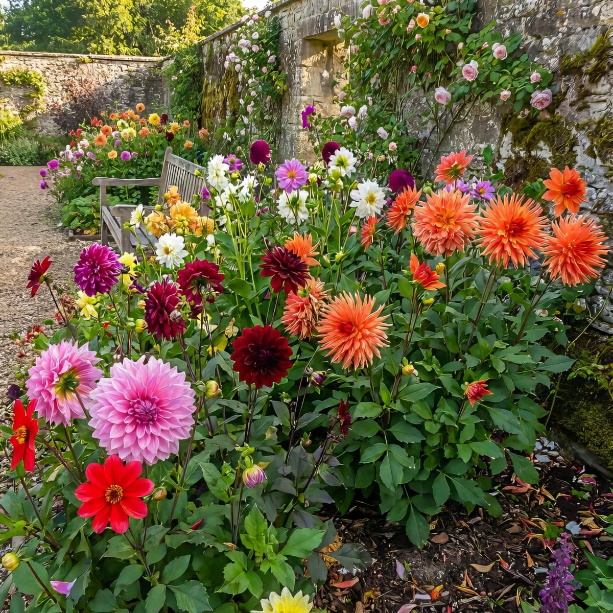 Dahlia 'Picking Garden Mix' – dahlia tubers, product photo 5 (Harding & Bloom)