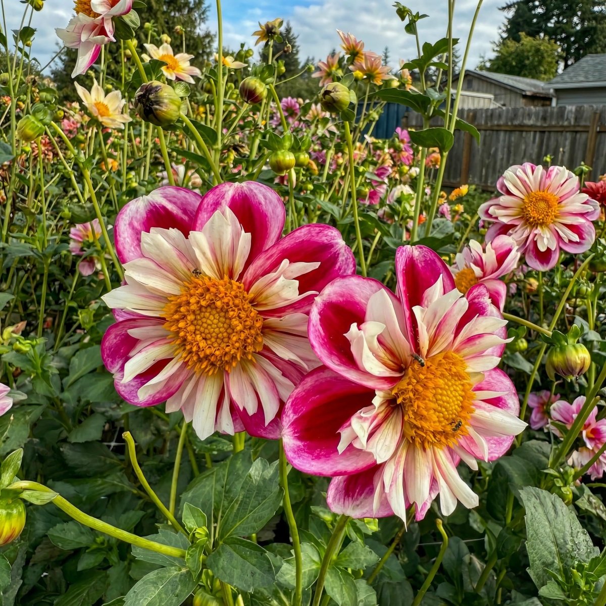 Dahlia 'Bumble Rumble' – dahlia tubers, product photo 2 (Harding & Bloom)