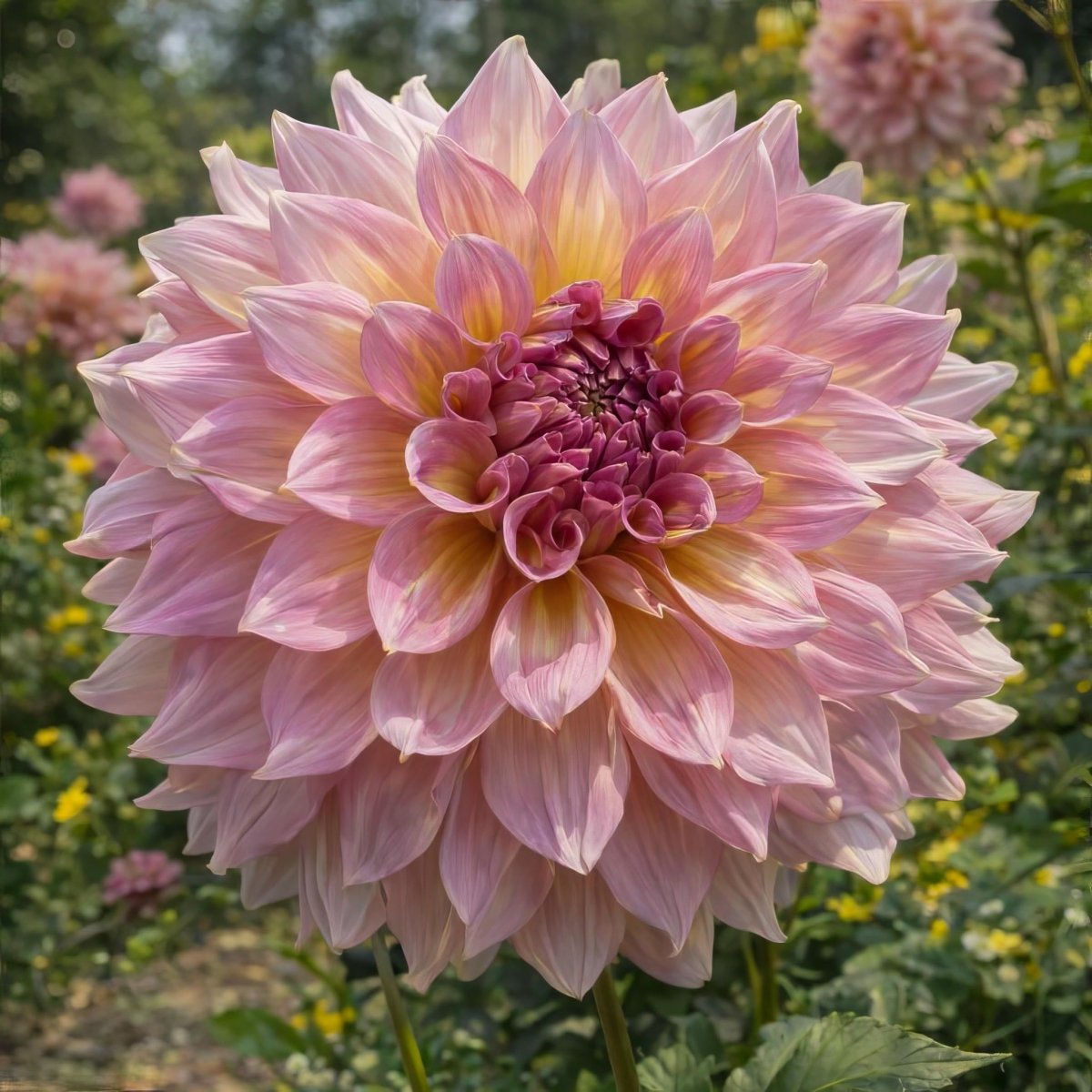 Dahlia 'Strawberry Ice' – dahlia tubers, product photo 3 (Harding & Bloom)
