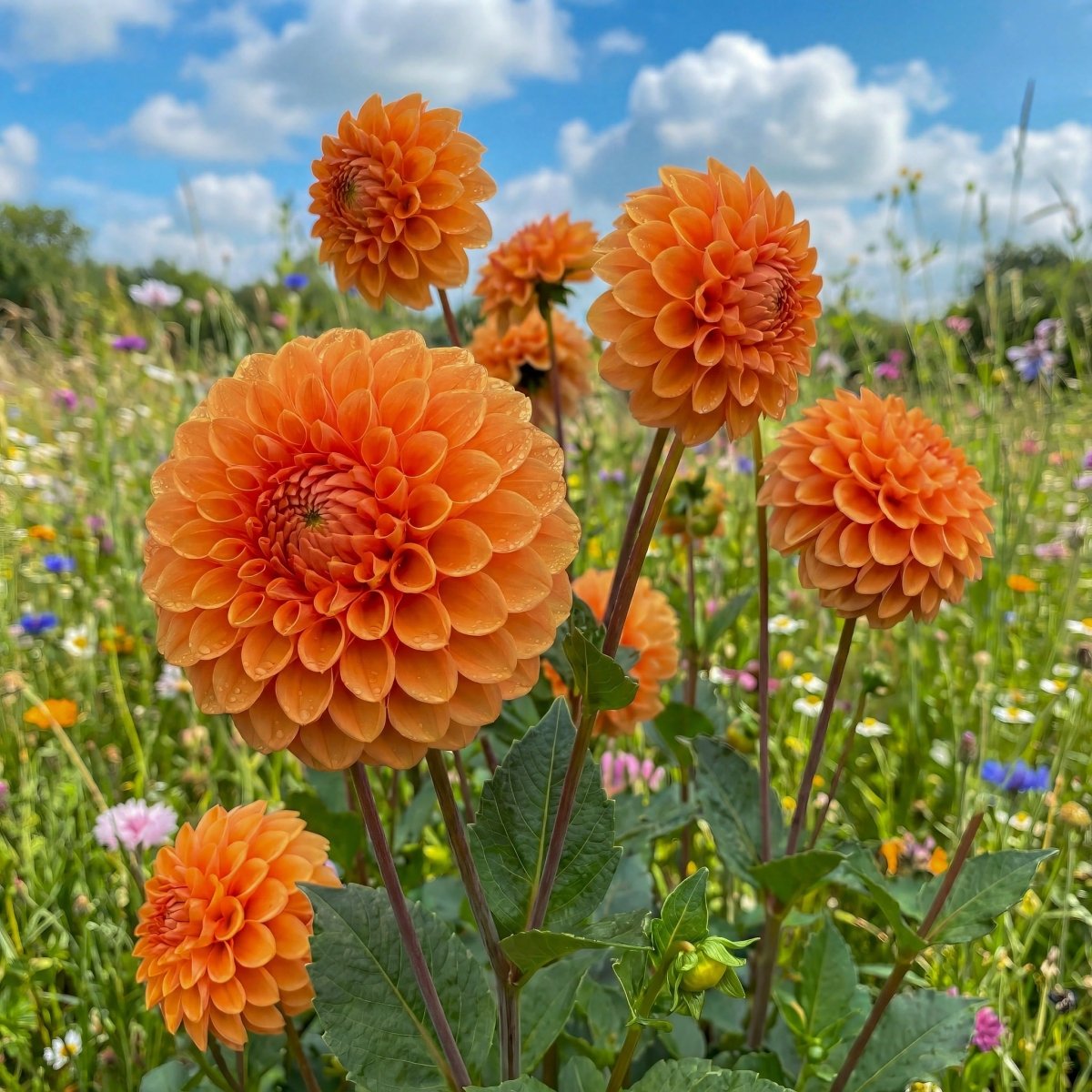 Dahlia 'Sylvia' – dahlia tubers, main product photo (Harding & Bloom)