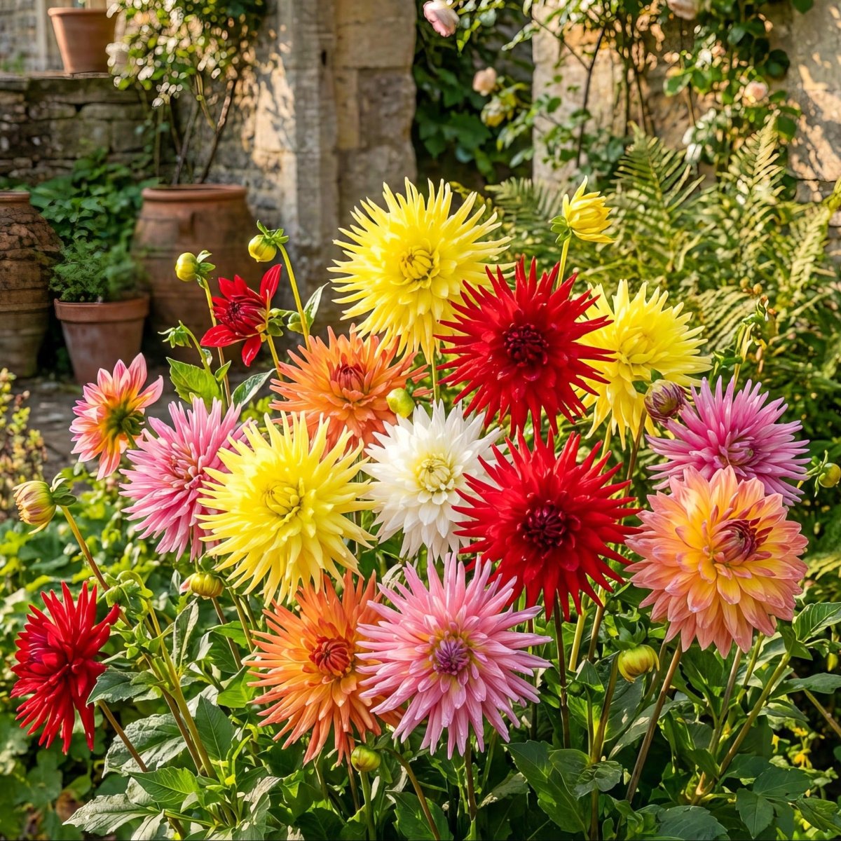 Dahlia 'Cactus Mixed' - Harding & Bloom