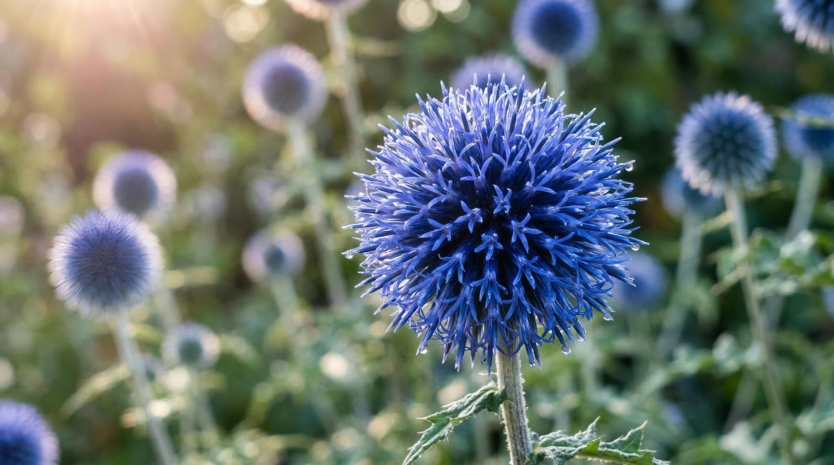 Echinops 'Blue Glow' (Globe Thistle) - Harding & Bloom