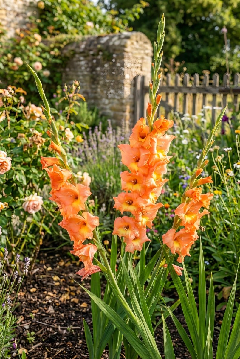 Gladiolus 'Peter Pears' – gladiolus corms, product photo 2 (Harding & Bloom)