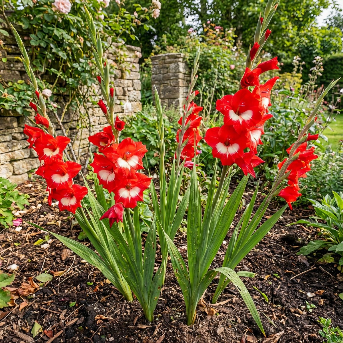 Gladiolus 'Traderhorn' – gladiolus corms, product photo 5 (Harding & Bloom)