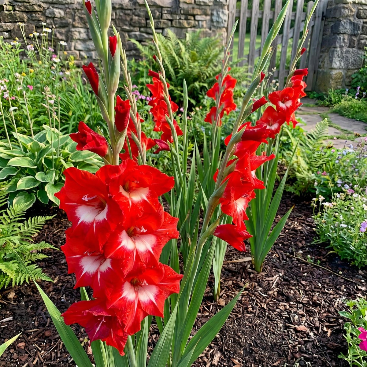 Gladiolus 'Traderhorn' – gladiolus corms, product photo 3 (Harding & Bloom)