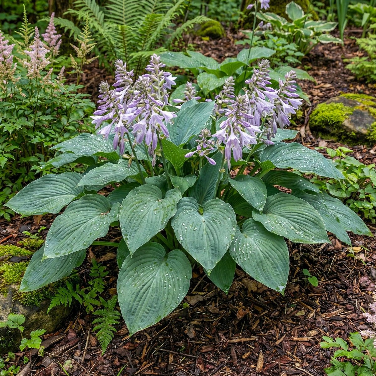 Hosta (Tardiana Group) 'Halcyon' (Plantain lily) – lily bulbs, main product photo (Harding & Bloom)