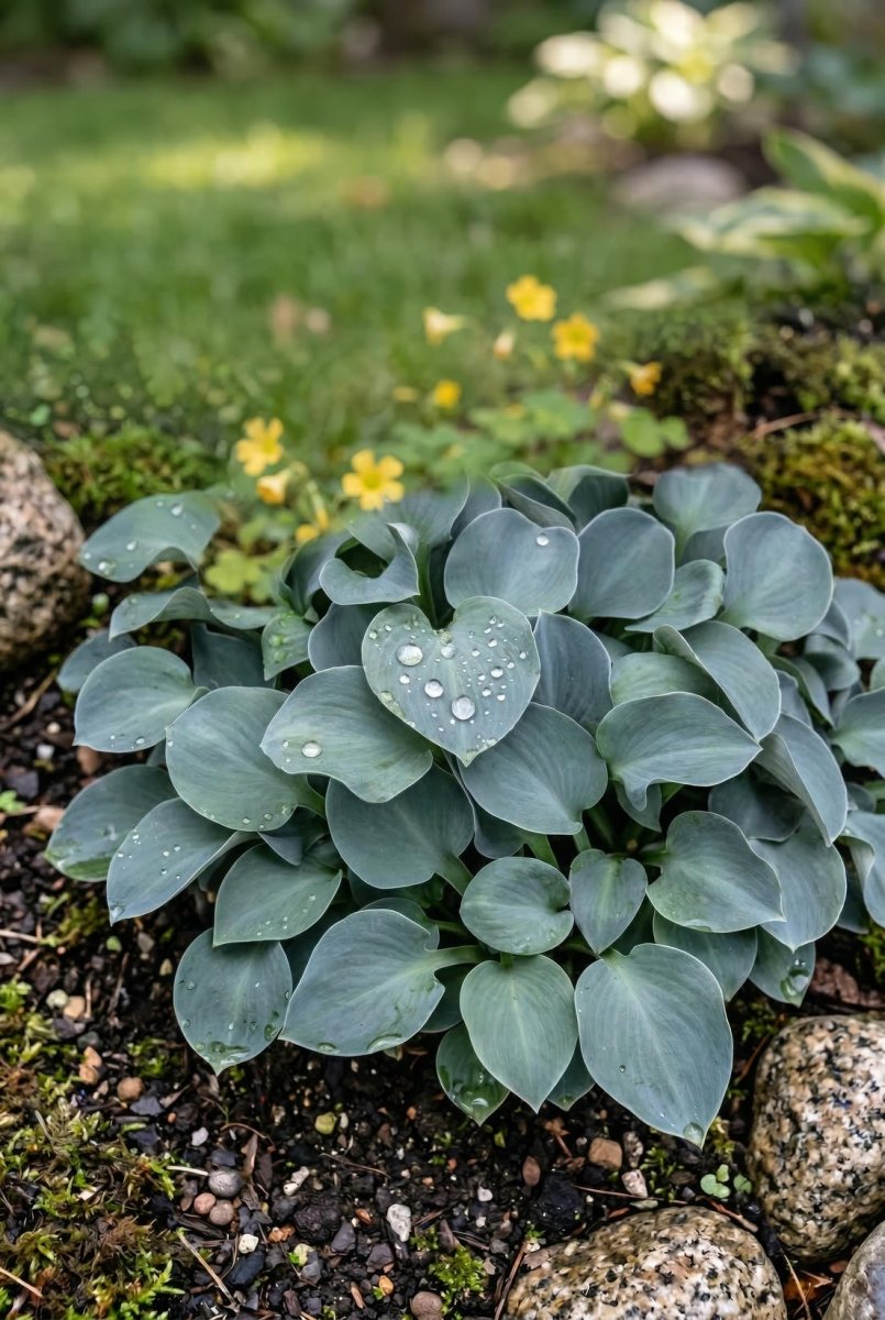 Hosta 'Blue Mouse Ears' (Plantain Lily) - Harding & Bloom