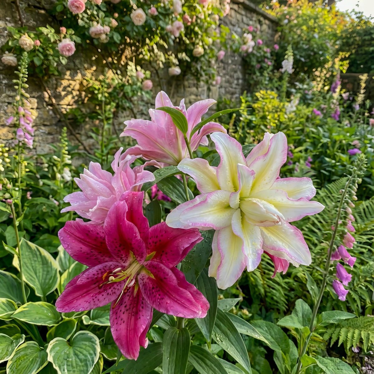 Lilium 'Double Oriental Mix' – lily bulbs, product photo 5 (Harding & Bloom)