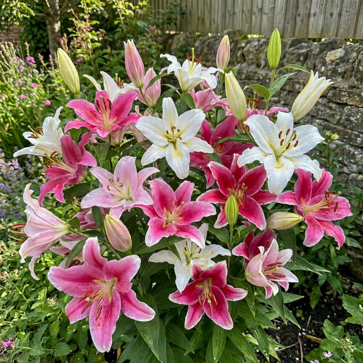 Lilium 'Oriental Mixed' – lily bulbs, product photo 2 (Harding & Bloom)