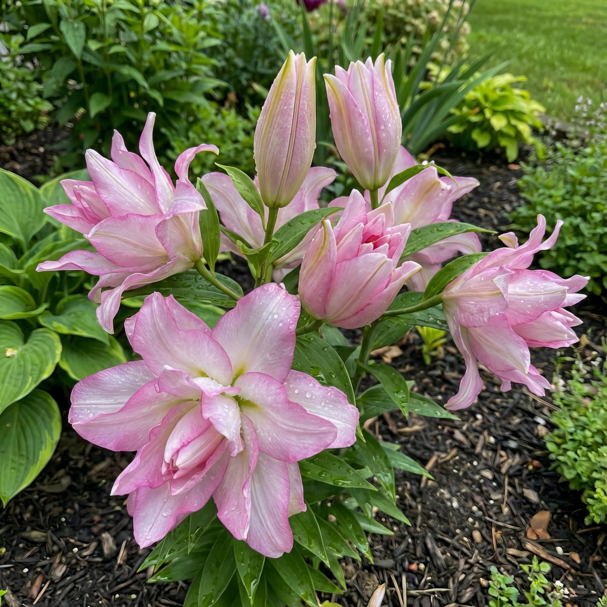 Lilium 'Roselily Anouska' – lily bulbs, product photo 2 (Harding & Bloom)