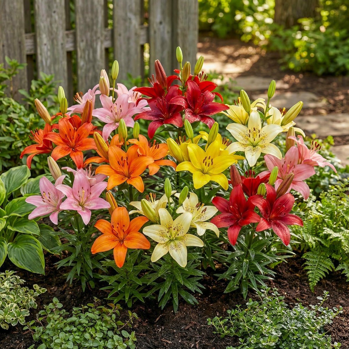 Lilium 'Asiatic Mixed' – lily bulbs, product photo 5 (Harding & Bloom)