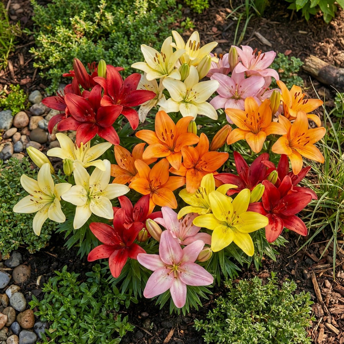 Lilium 'Asiatic Mixed' – lily bulbs, product photo 4 (Harding & Bloom)