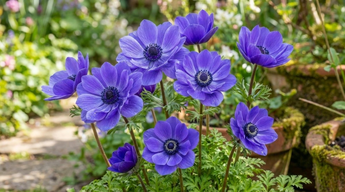 Anemone coronaria 'Lord Lieutenant' (St. Brigid) – anemone corms, main product photo (Harding & Bloom)