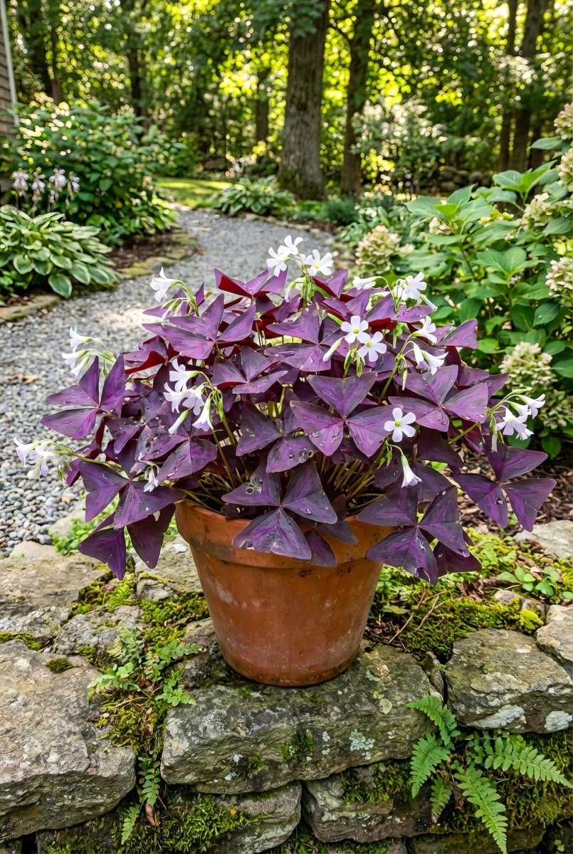 Oxalis triangularis (Purple shamrock) – oxalis bulbs, product photo 3 (Harding & Bloom)