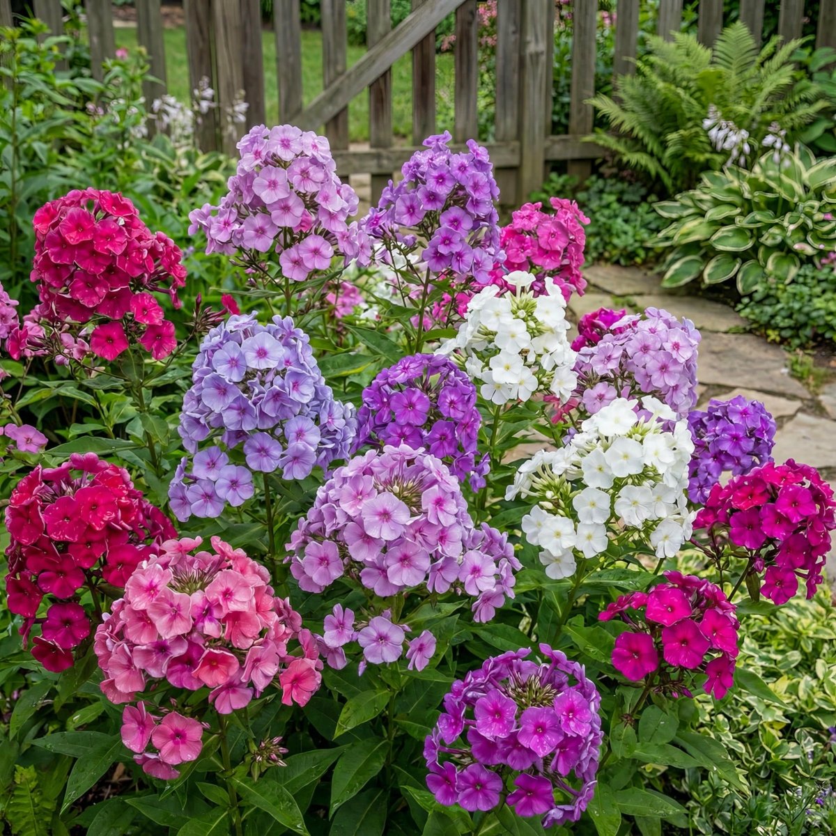 Phlox paniculata 'Mixed' – flower bulbs, main product photo (Harding & Bloom)