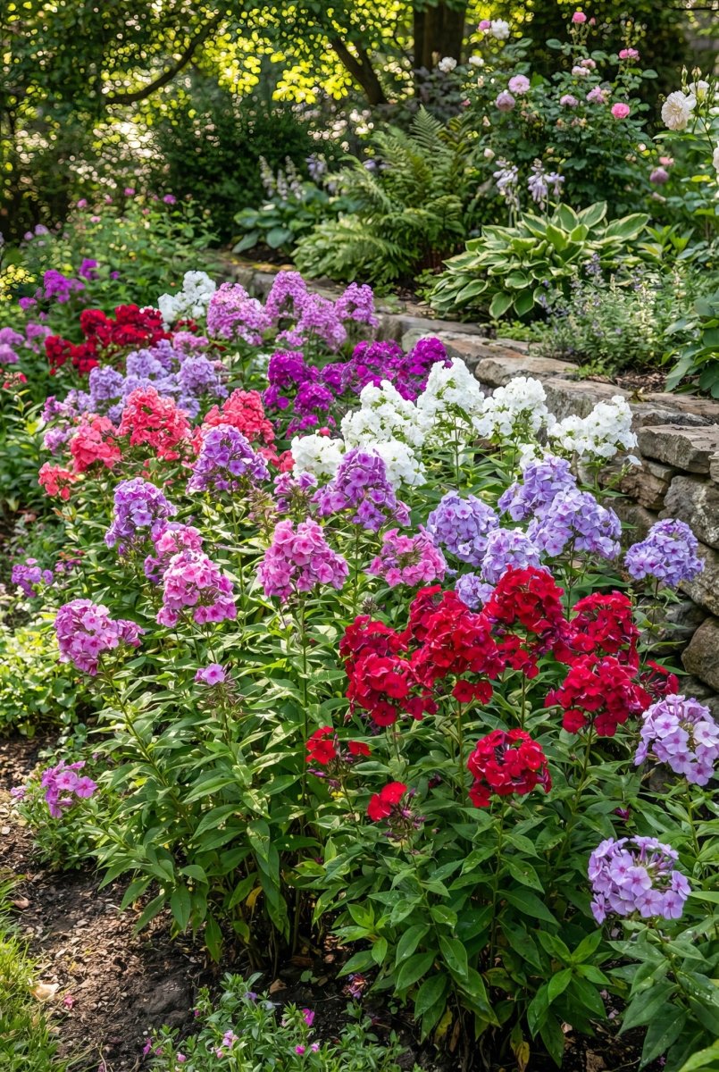 Phlox paniculata 'Mixed' – flower bulbs, product photo 3 (Harding & Bloom)
