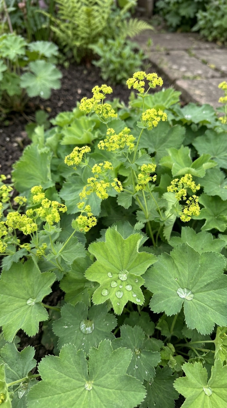 Alchemilla mollis (Lady's Mantle) – perennial garden photograph 3