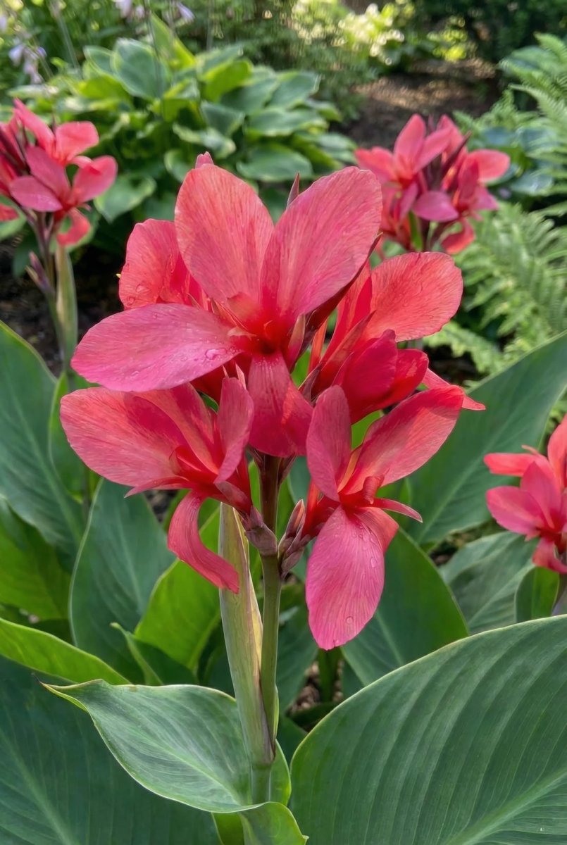 Canna 'Crimson Beauty' (Canna lily) - Harding & Bloom