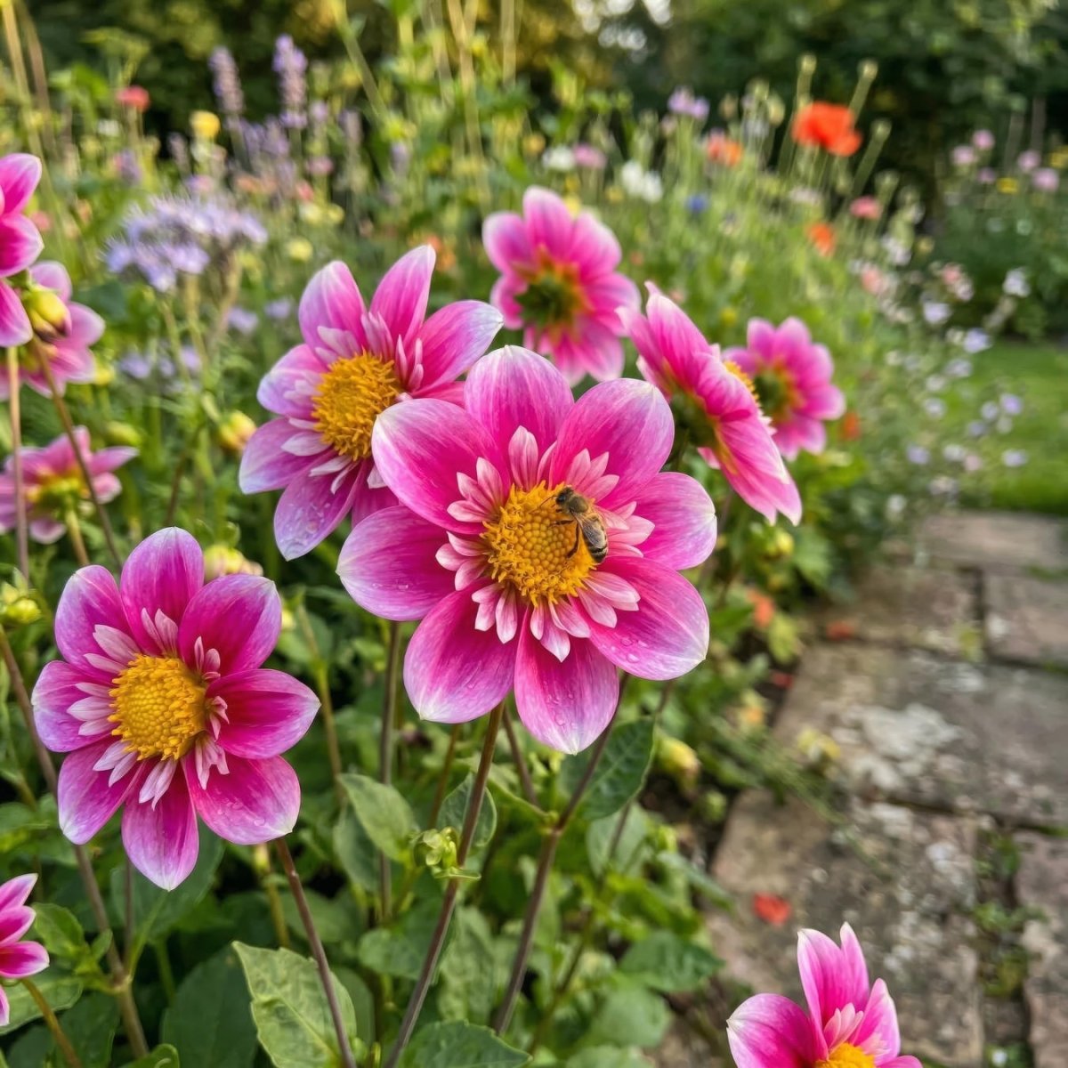 Dahlia 'Hartenaas' (Cactus & Bedding) - Harding & Bloom