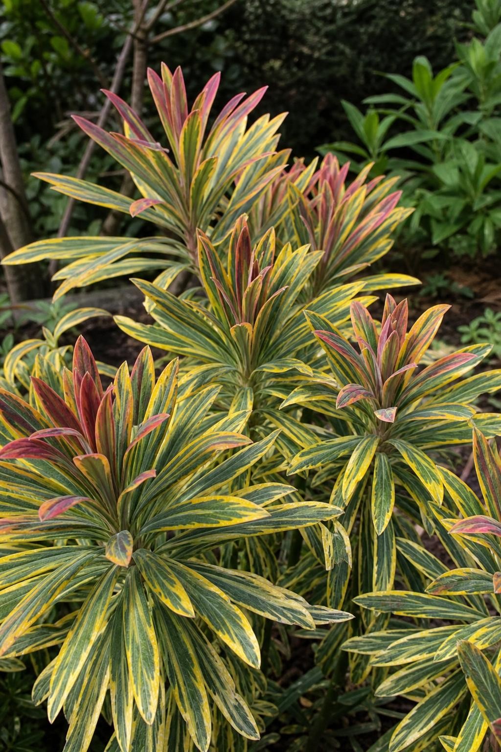 Euphorbia - ‘Ascot Rainbow’ (Spurge) – perennial garden photograph 3
