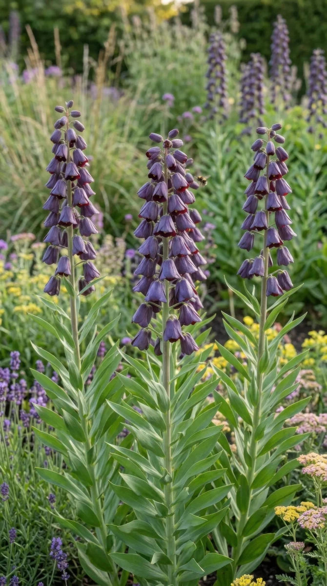 Fritillaria 'Purple Dynamite' (Shiny Persian Lily) - Harding & Bloom