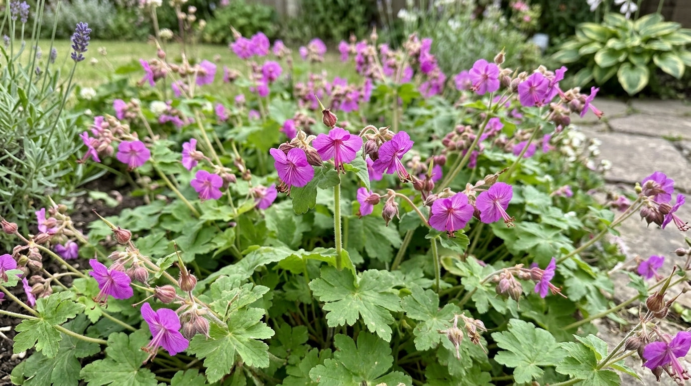 Geranium macrorrhizum (Big-Root Cranesbill) – perennial garden photograph 4