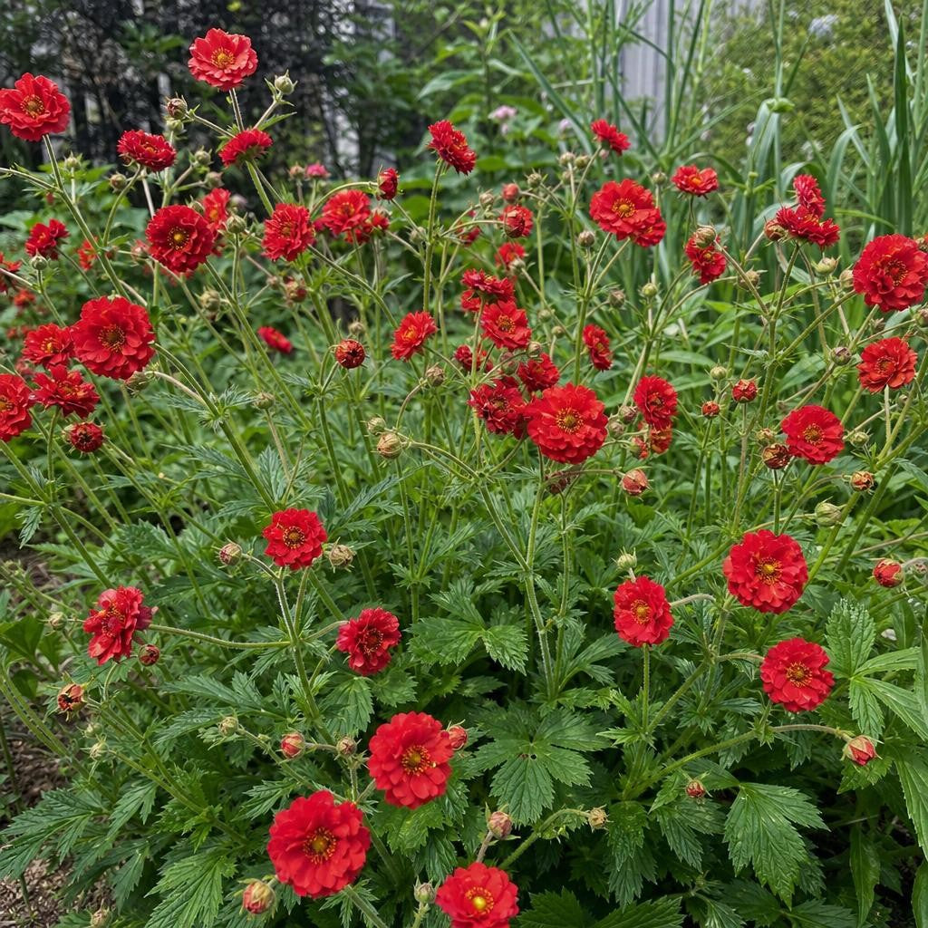 Geum - ‘Firestarter’ (Avens) – perennial garden photograph 2