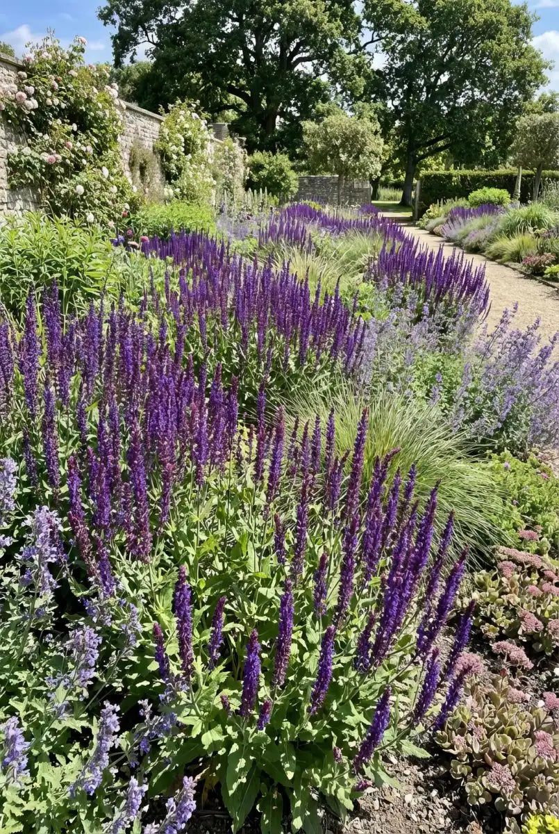 Salvia 'Caradonna' (Balkan Sage) - Harding & Bloom