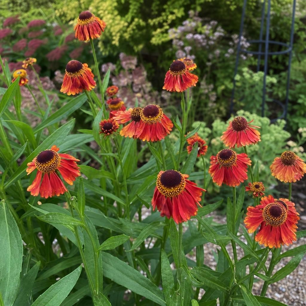 Helenium - ‘Moerheim Beauty’ (Sneezeweed) – perennial garden photograph 2
