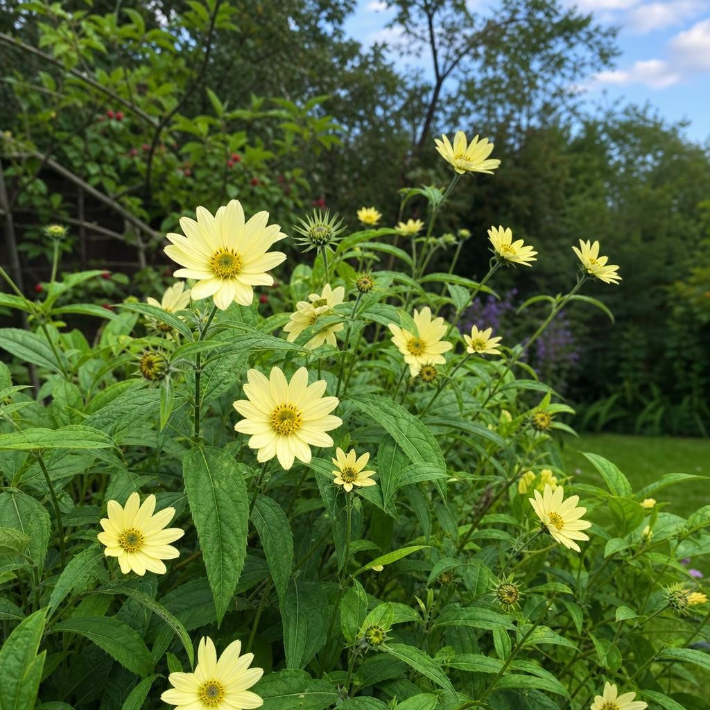 Helianthus - ‘Lemon Queen’ (Perennial Sunflower) – perennial garden photograph 2