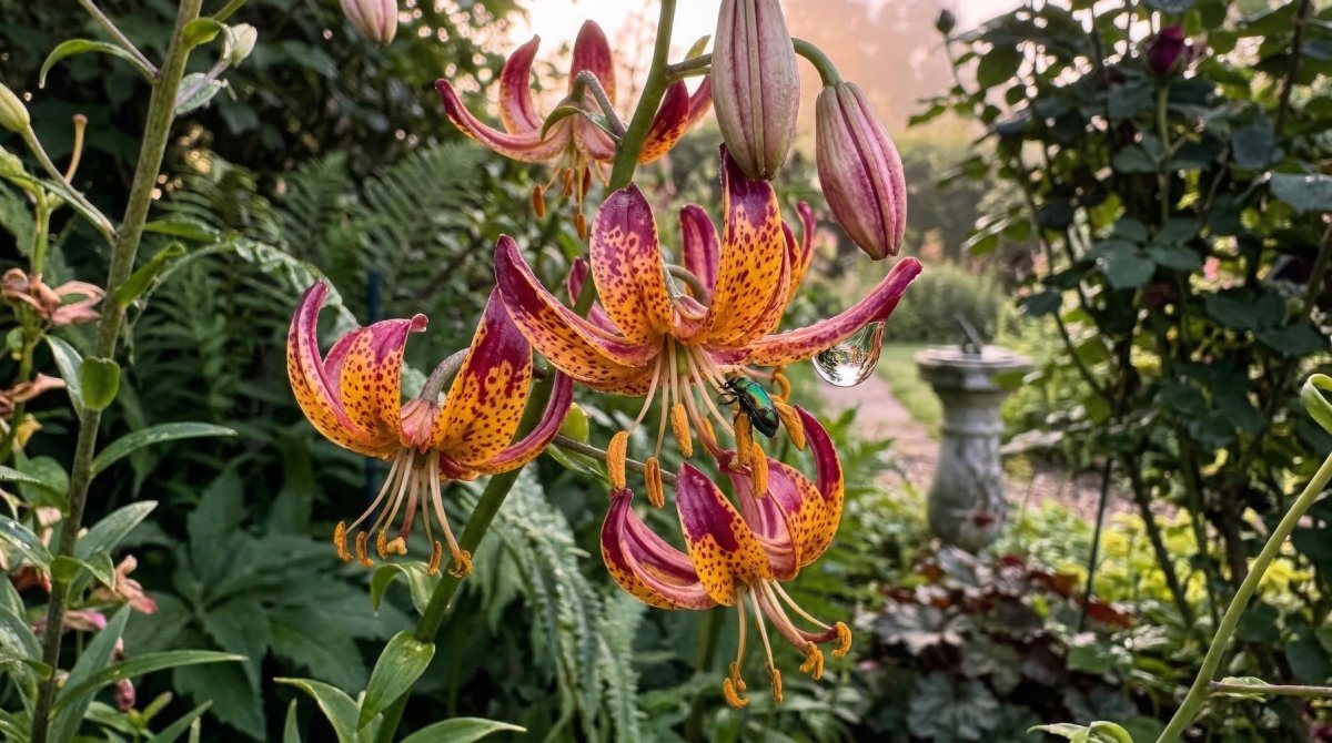 Lilium 'Arabian Knight' (Martagon Lily) - Harding & Bloom