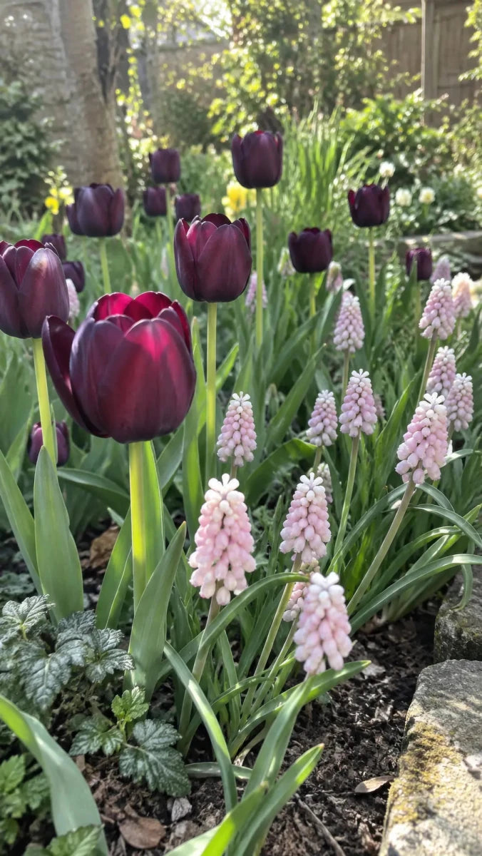 Grape Hyacinth 'Pink Sunrise' (Muscari) - Harding & Bloom