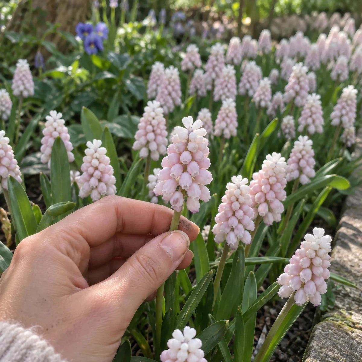 Grape Hyacinth 'Pink Sunrise' (Muscari) - Harding & Bloom