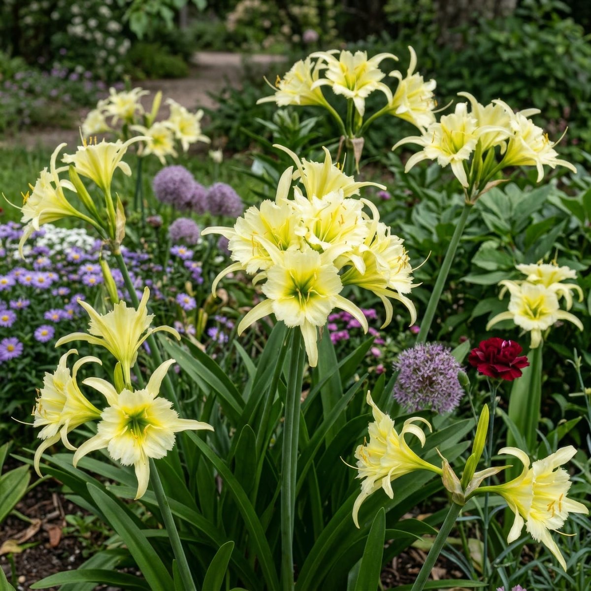 Hymenocallis 'Sulphur Queen' (Spider Lily) - Harding & Bloom