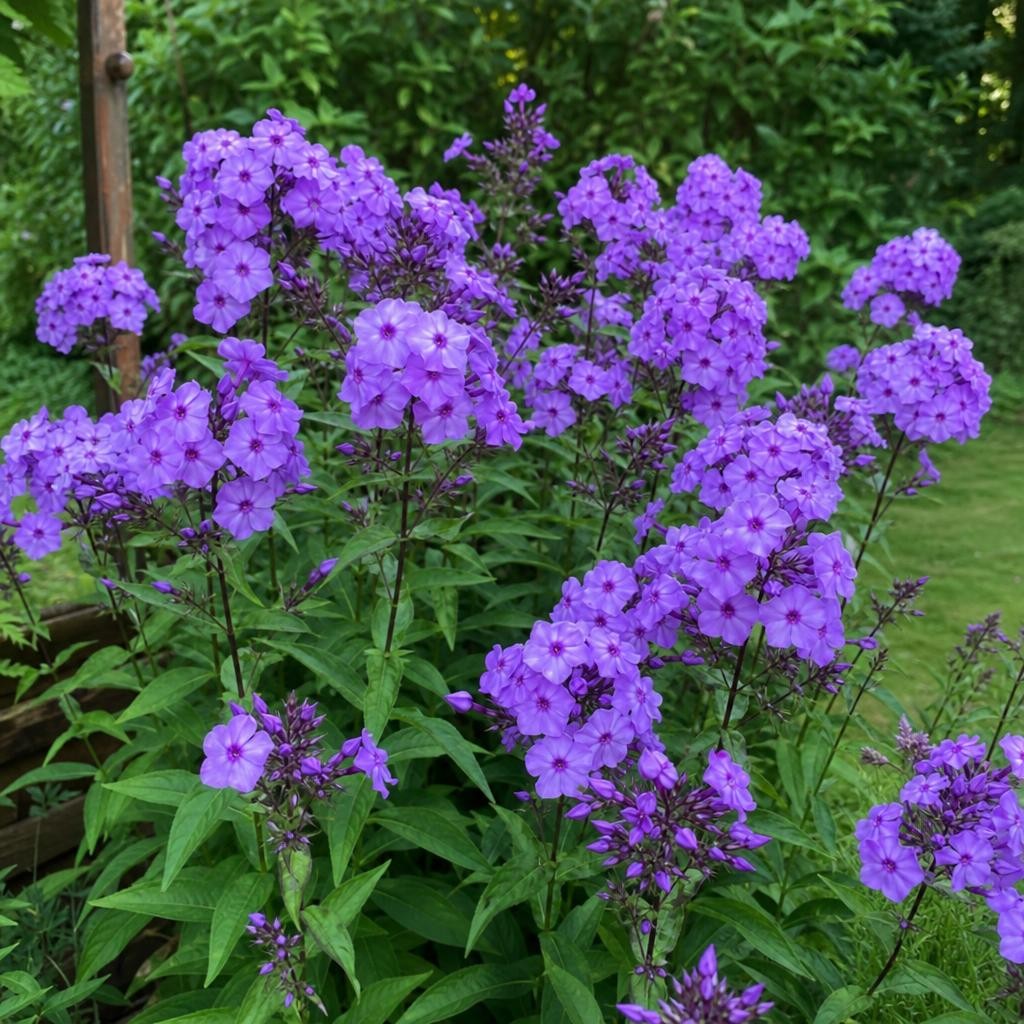 Phlox paniculata - ‘Blue Paradise’ – perennial garden photograph 2