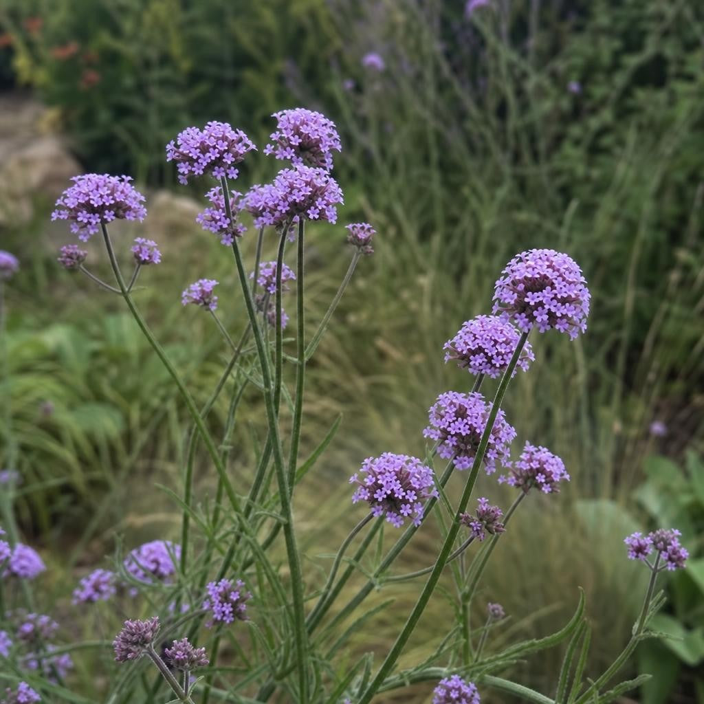 Verbena bonariensis - ‘Lollipop’ – perennial garden photograph 2